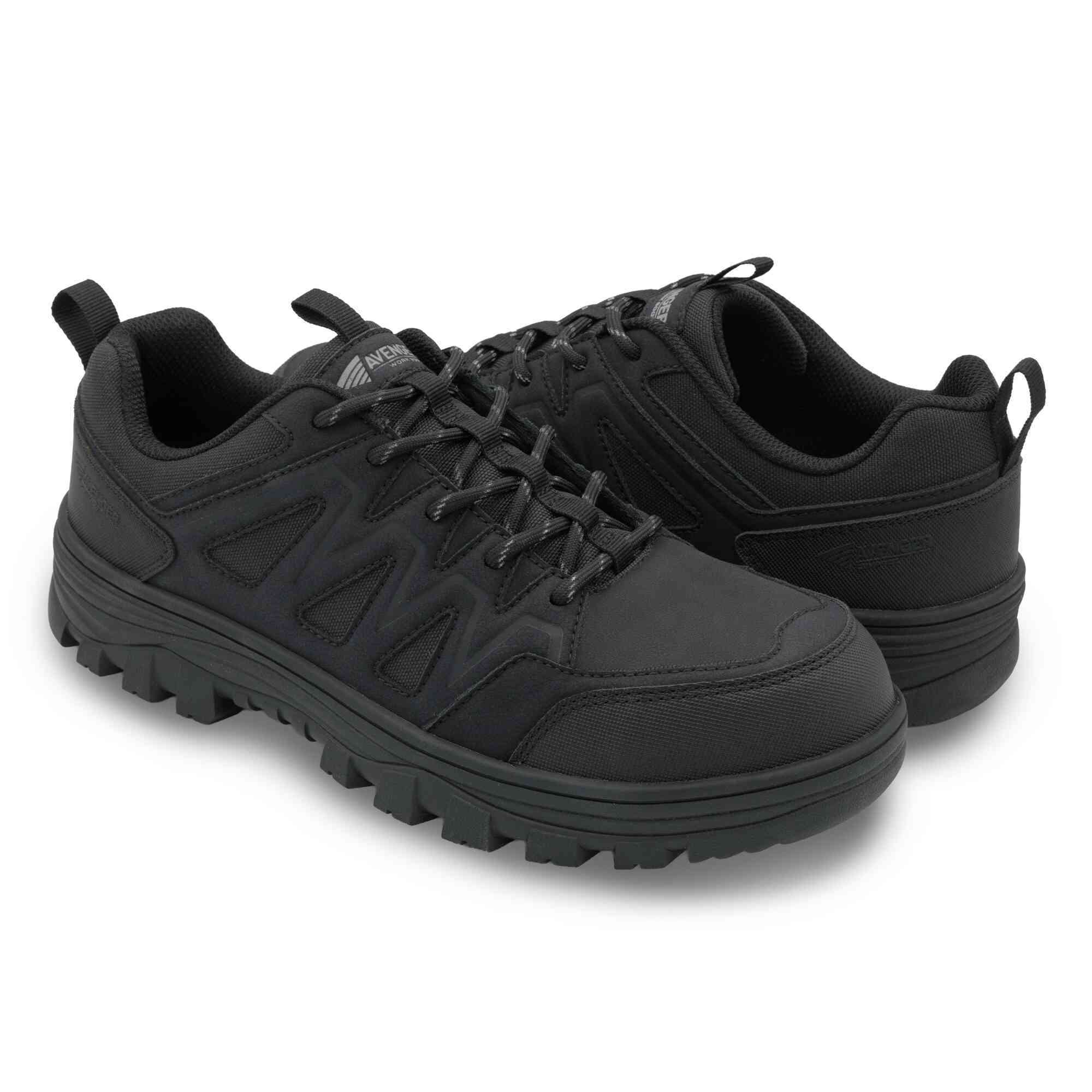 Avenger Work Boots Guardian - Men's Shoe - CT|EH|SR|SF - Black
